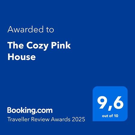 Вилла The Cozy Pink House Понта-ду-Сол Экстерьер фото
